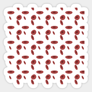 Blood Cell Pattern Sticker